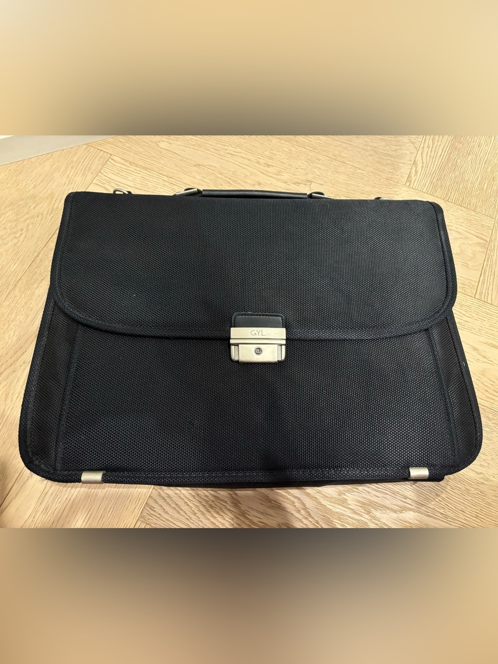 Black Men's Briefcase - Professional Business Bag